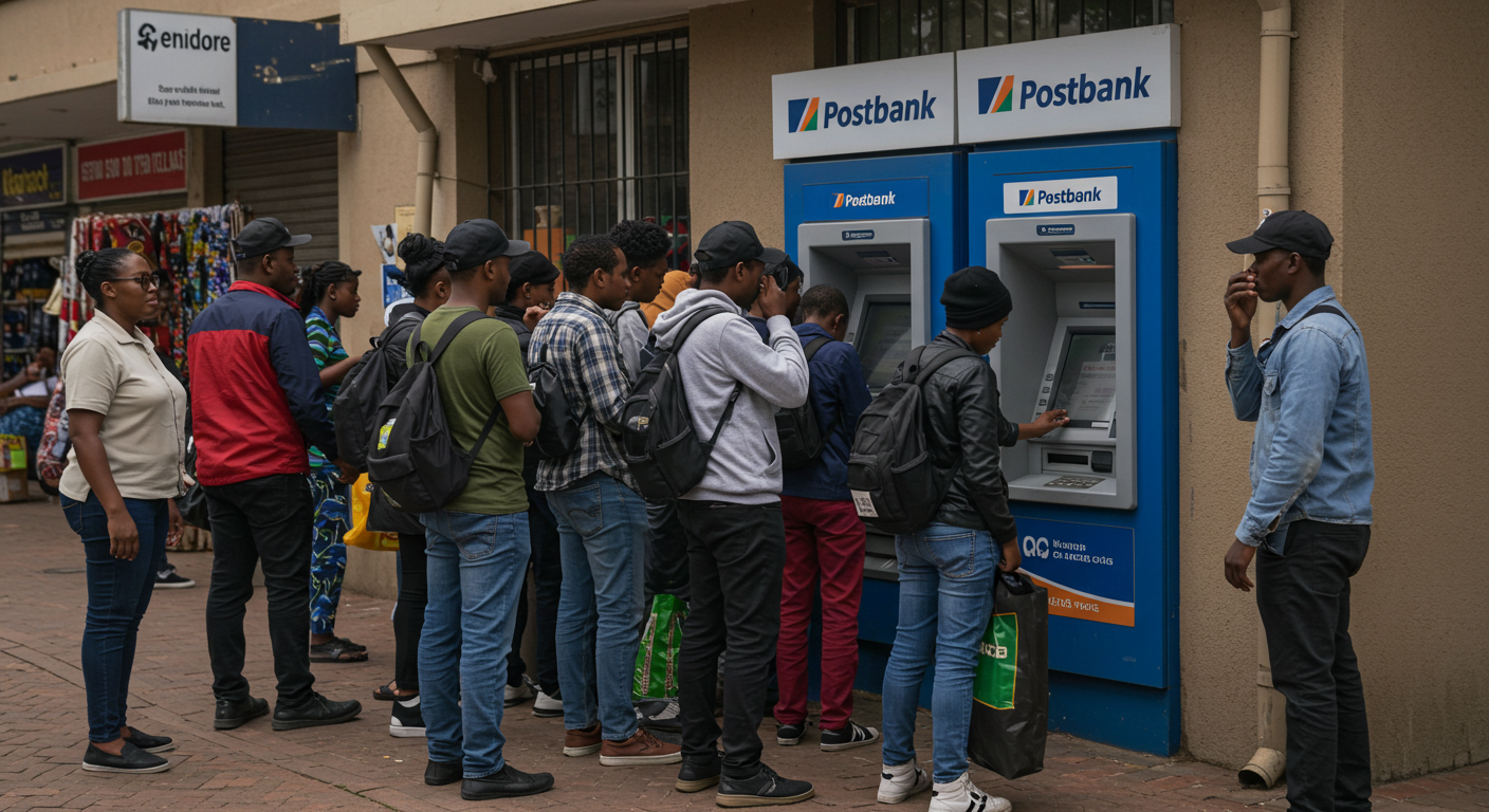Postbank Black Card Glitches Delay SASSA April Payments for Beneficiaries Using ATMs