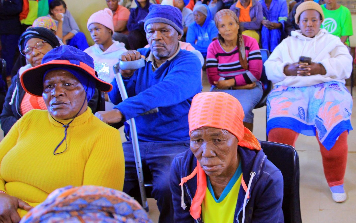 Person with disability at SASSA office for grant collection, Disability Grant Payment Date 3 September 2025 Status Check